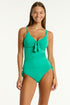 Sea Level Essentials Edit Tie Front DD/E Tankini